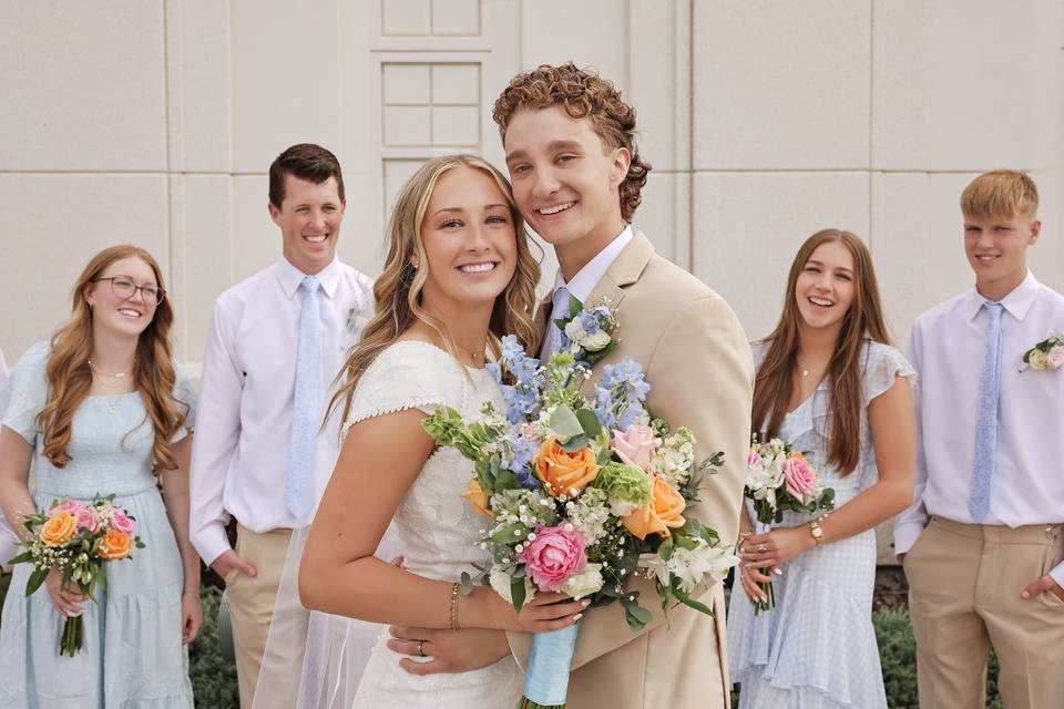 Billings, MT Temple Wedding