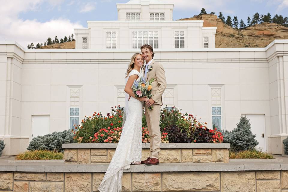 Billings, MT Temple Wedding