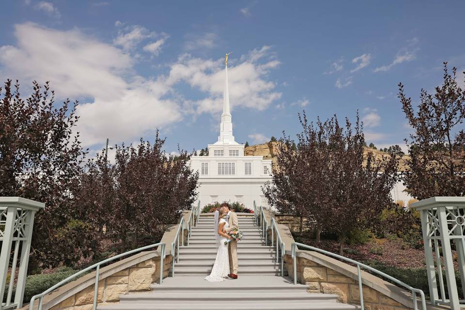 Billings, MT Temple Wedding