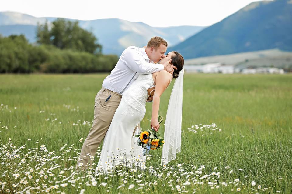 Montana Wildflower Wedding