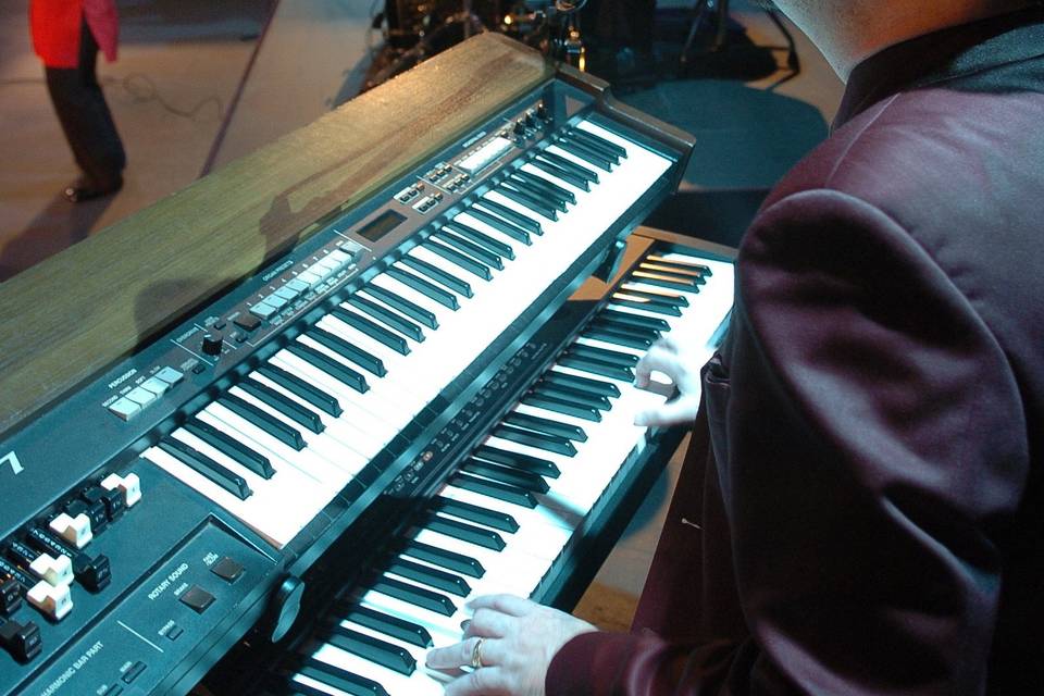 Livin' Large keyboardist