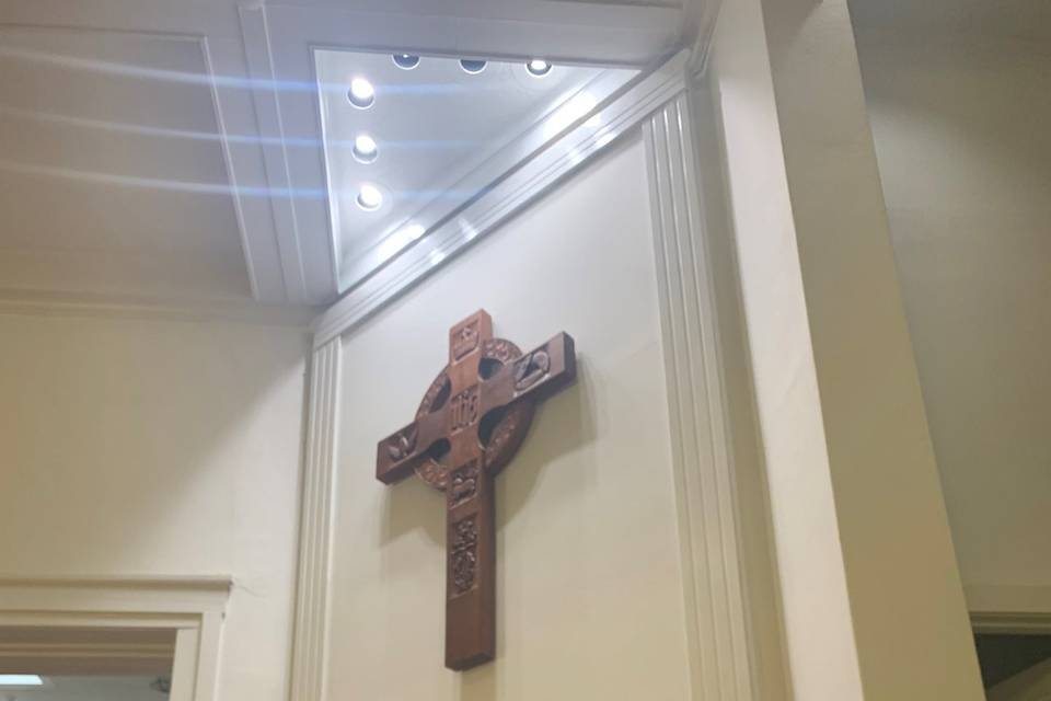 Cross on Altar
