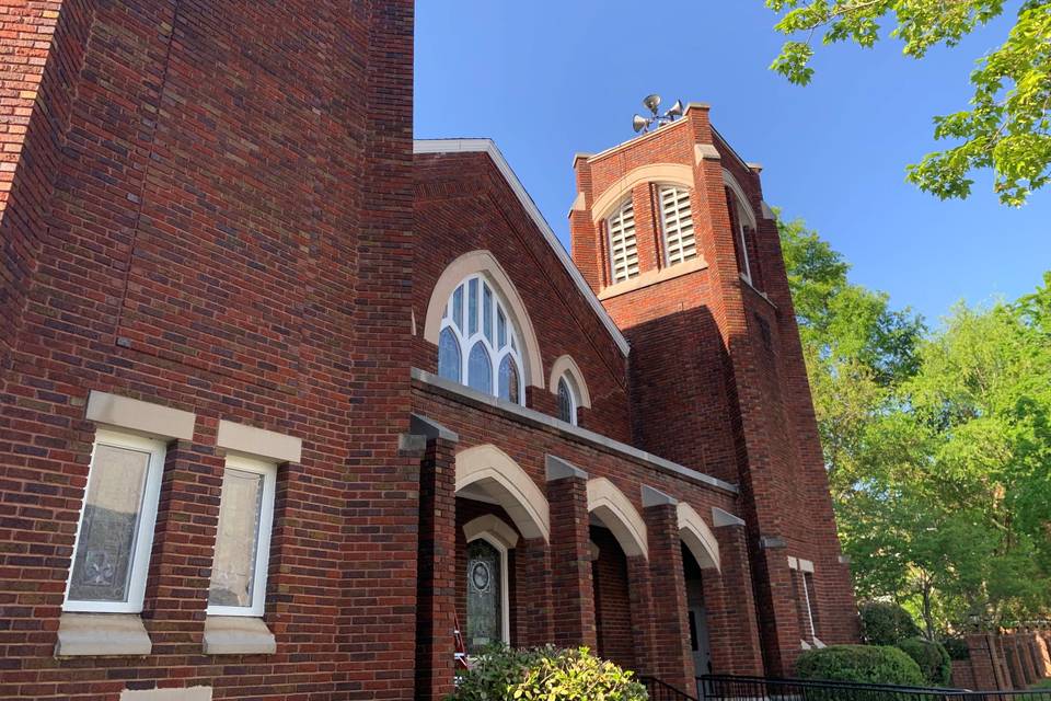 Front of Church