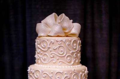 Simple three tier cake