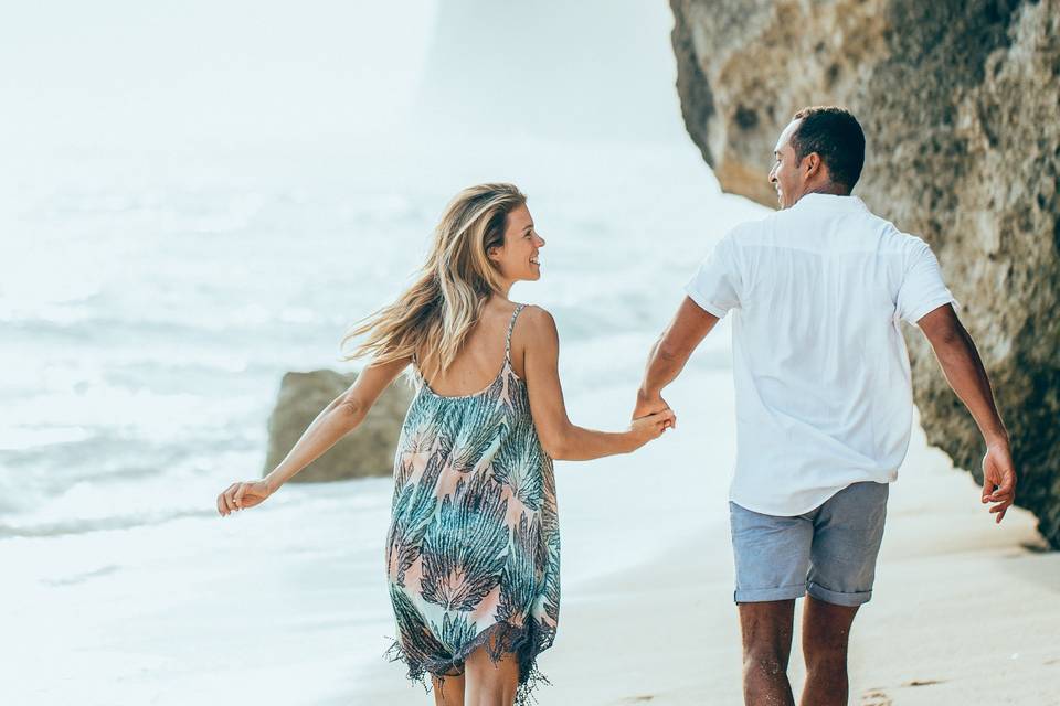 Beach stroll