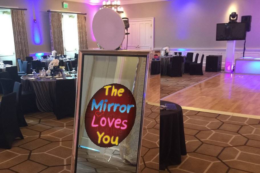 The magic mirror loves you
