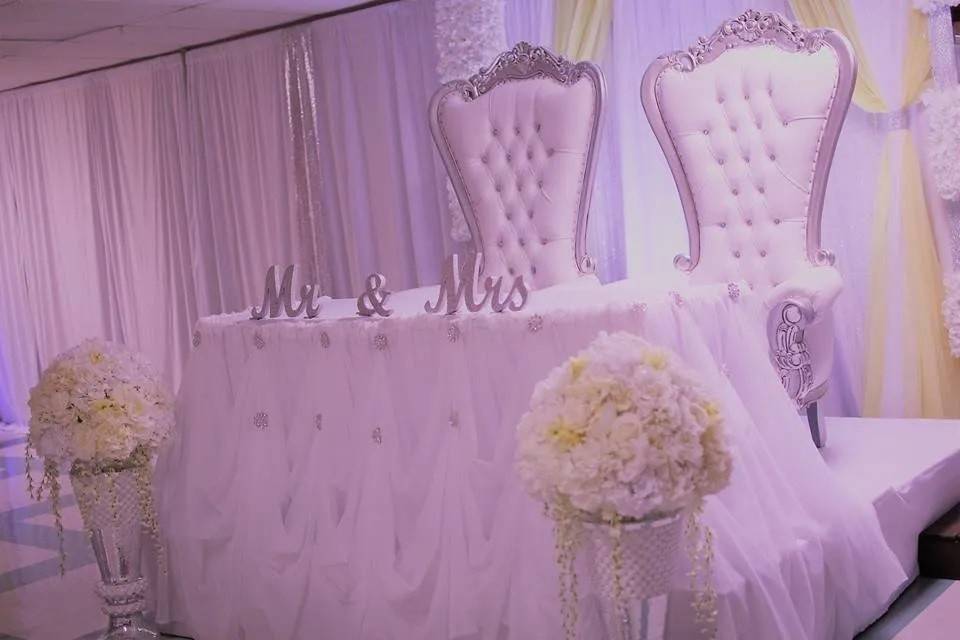 Newlywed table