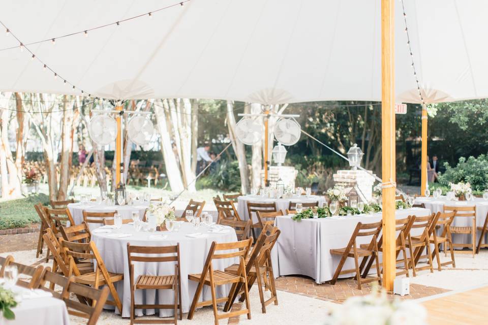 Tented receptions