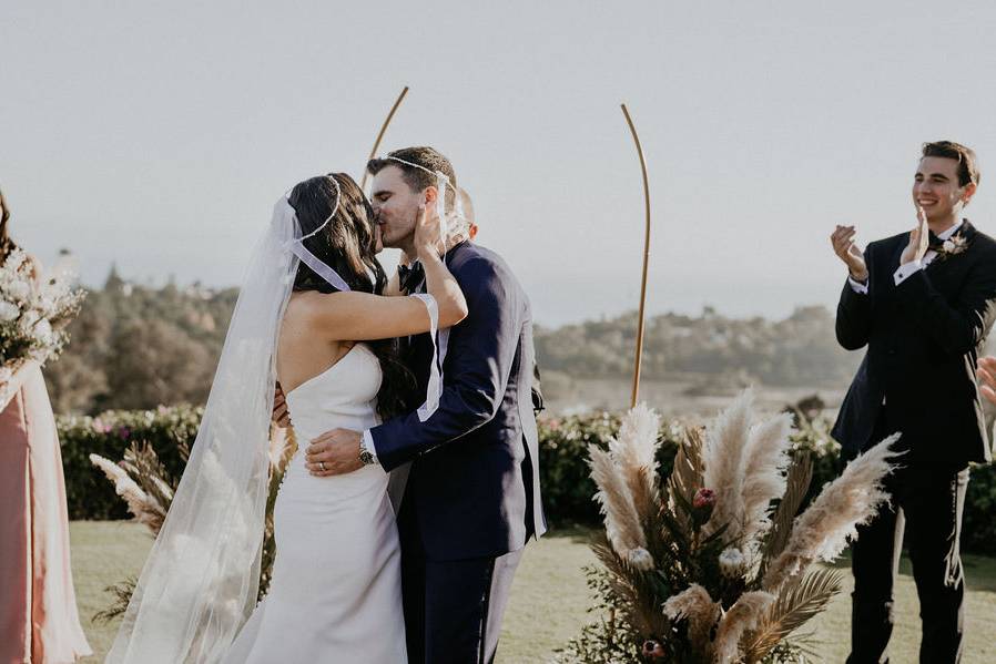 Montecito wedding ceremony