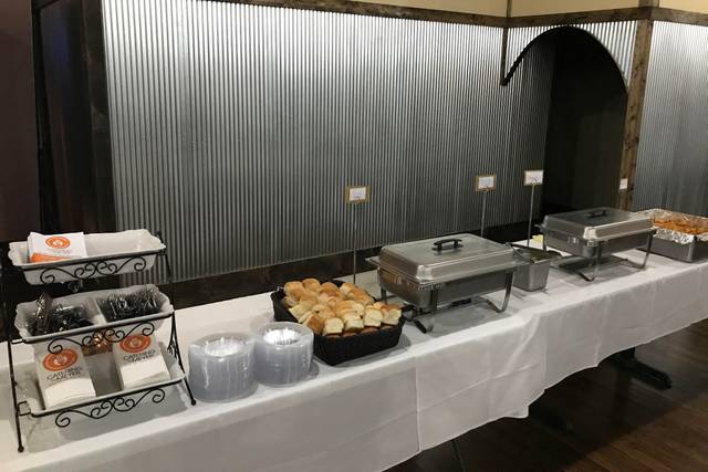 Bridal show set-up