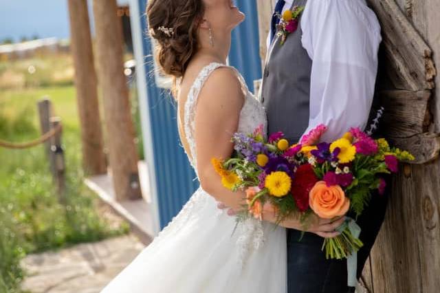 Bride and groom