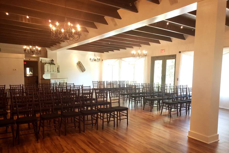 Indoor Ceremony site