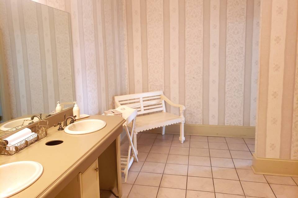 Modern restroom facility
