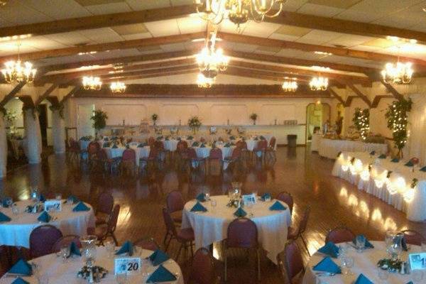 Indoor wedding venue