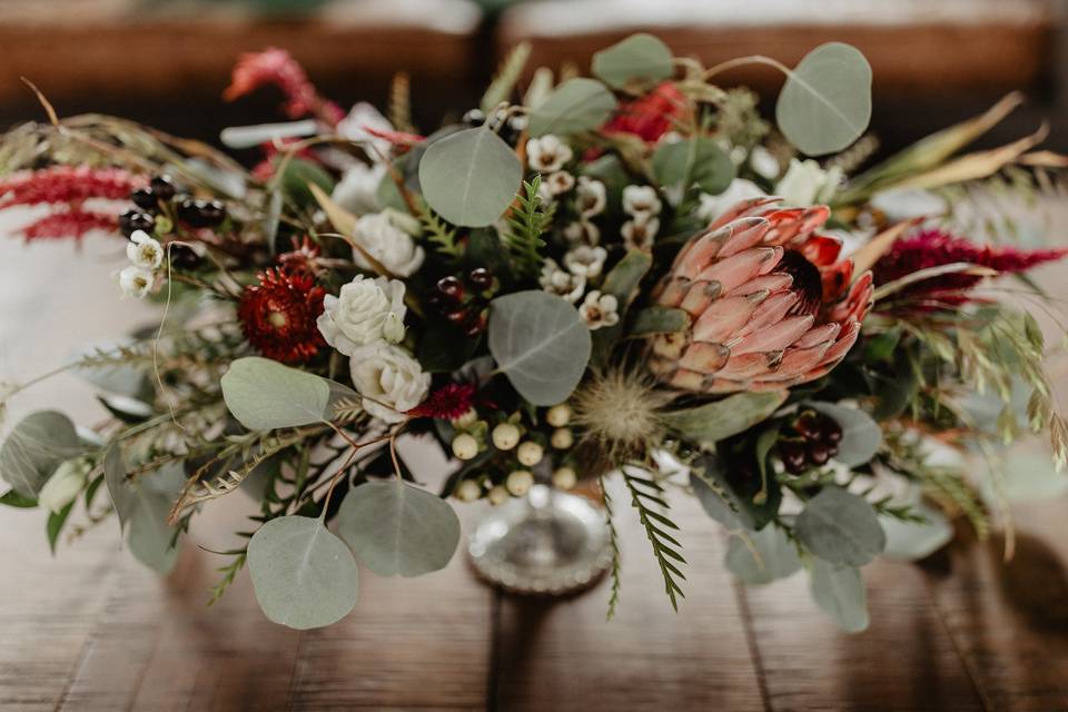 Autumnal centerpiece