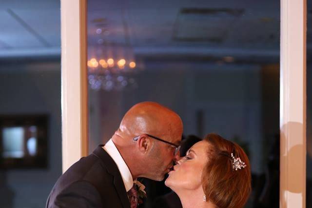 Couple kissing