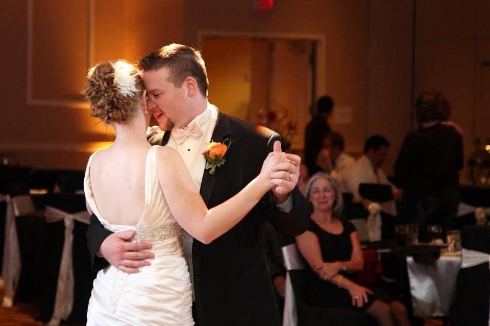 Couple dancing