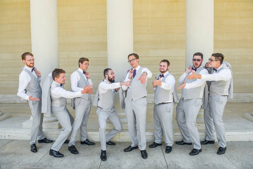 Kyle and the Groomsmen