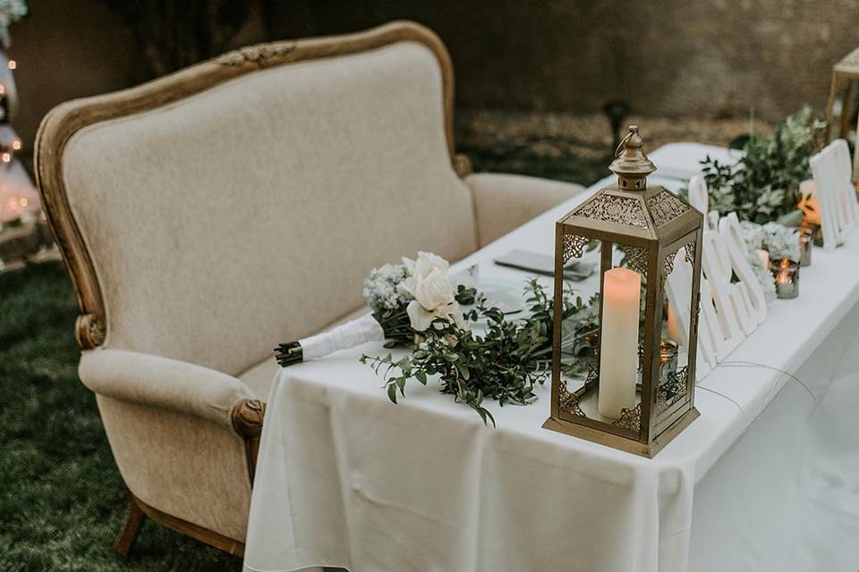 Sweetheart table