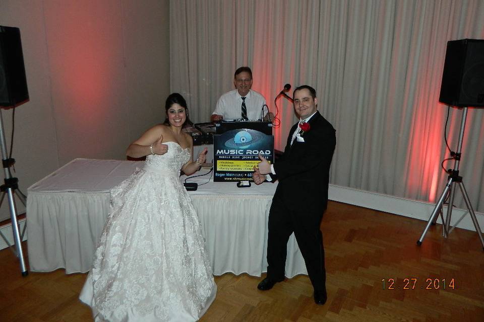 Marcela & josh's wedding at castleton banquet center windham, nh 12/27/14