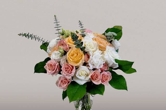SUMMER SUNSET BRIDAL BOUQUET
