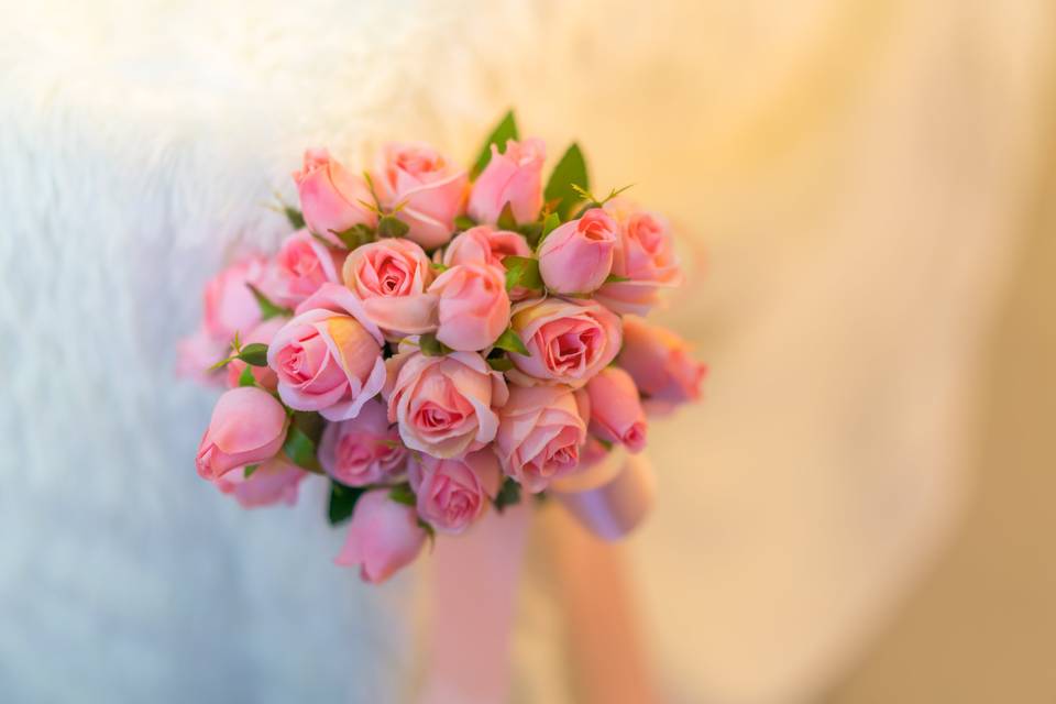 PINK BRIDAL BOUQUET