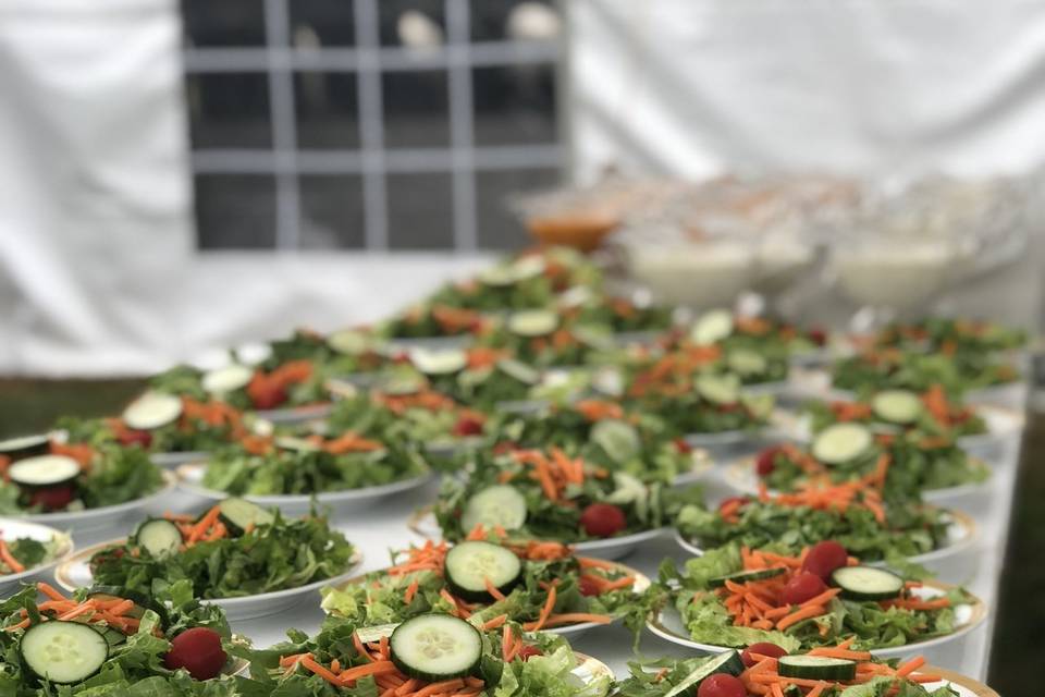 Plated Salad