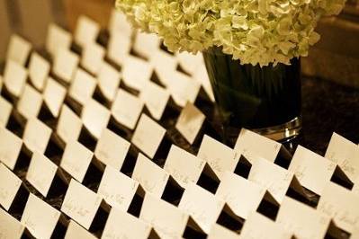 Place card table