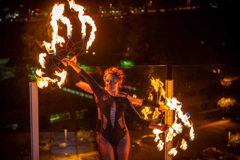 Fire show