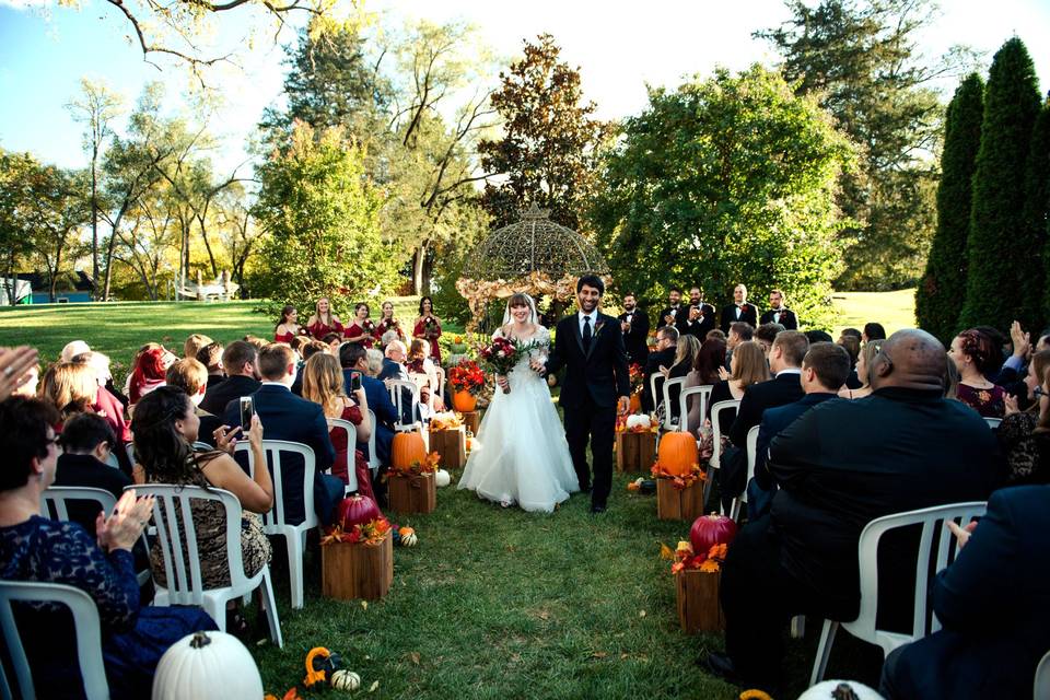 Fall Outdoor Wedding