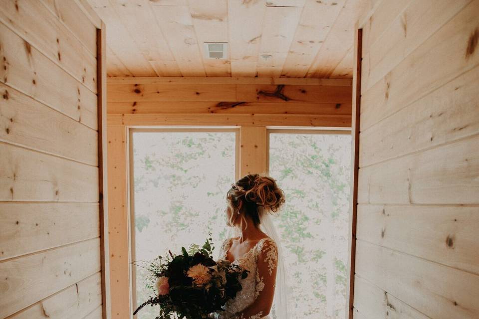 Bride's portrait