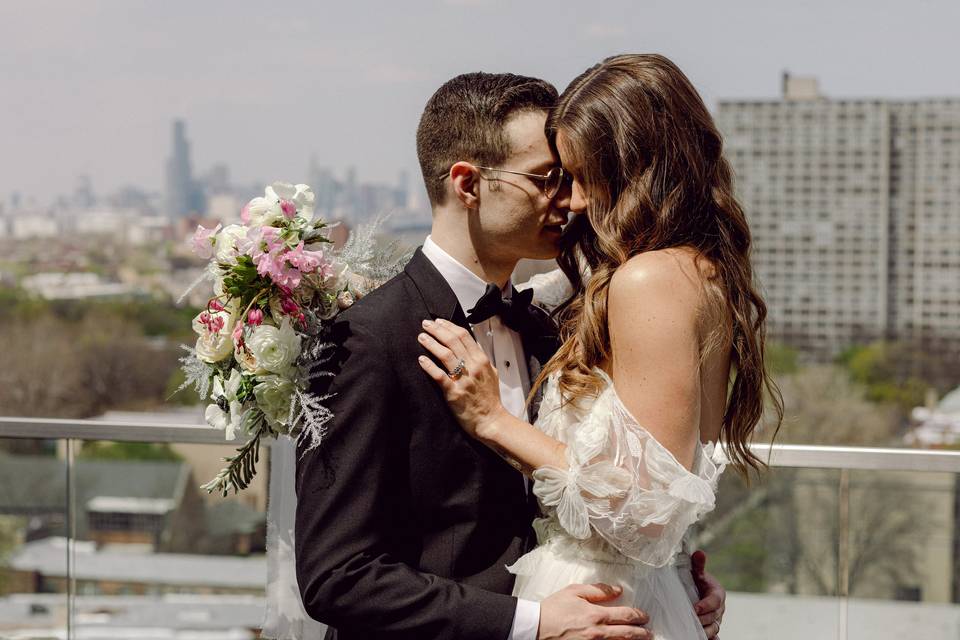 Couples Portraits with Skyline