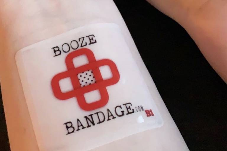 B1 Hangover Patch 10-Pack Red  Booze Bandage Hangover Prevention