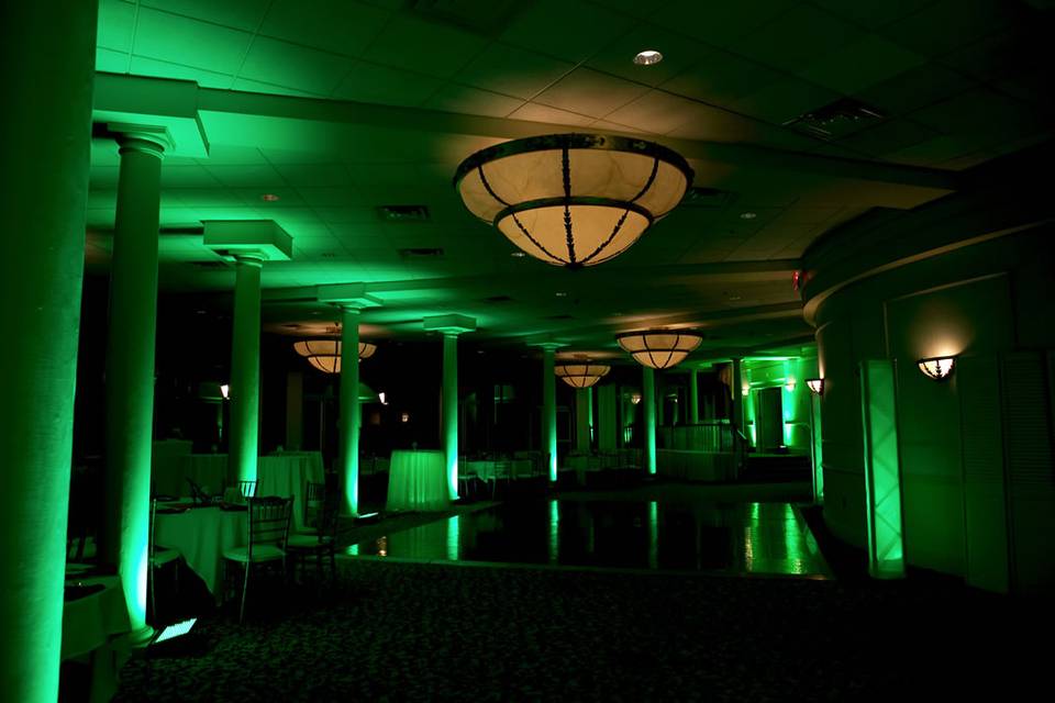 Green uplighting