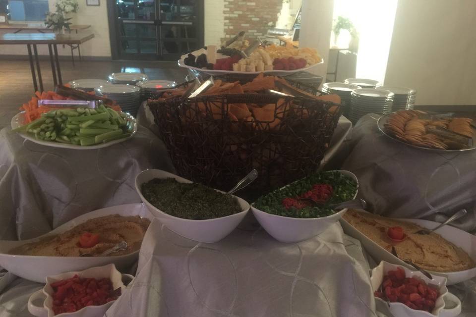 Wedding reception at brik
