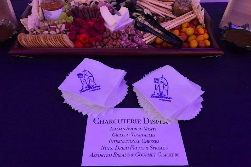 Grand opening - charcuterie display