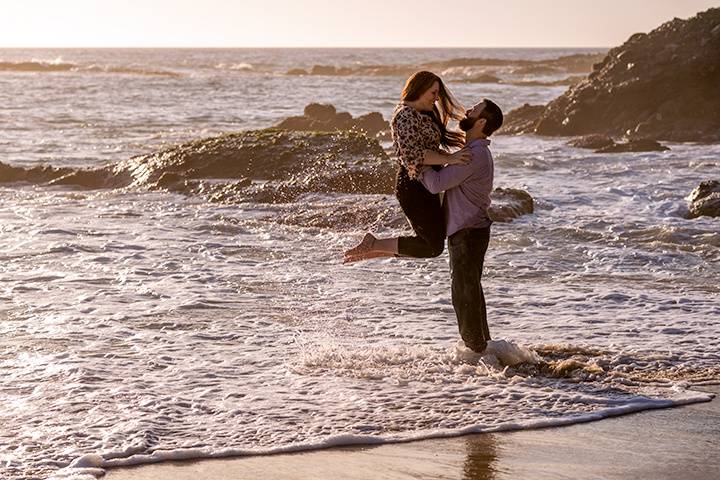 Love on the beach