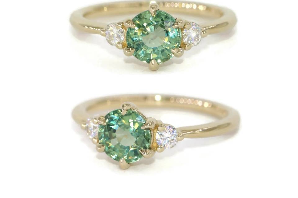3 Stone Engagement Ring