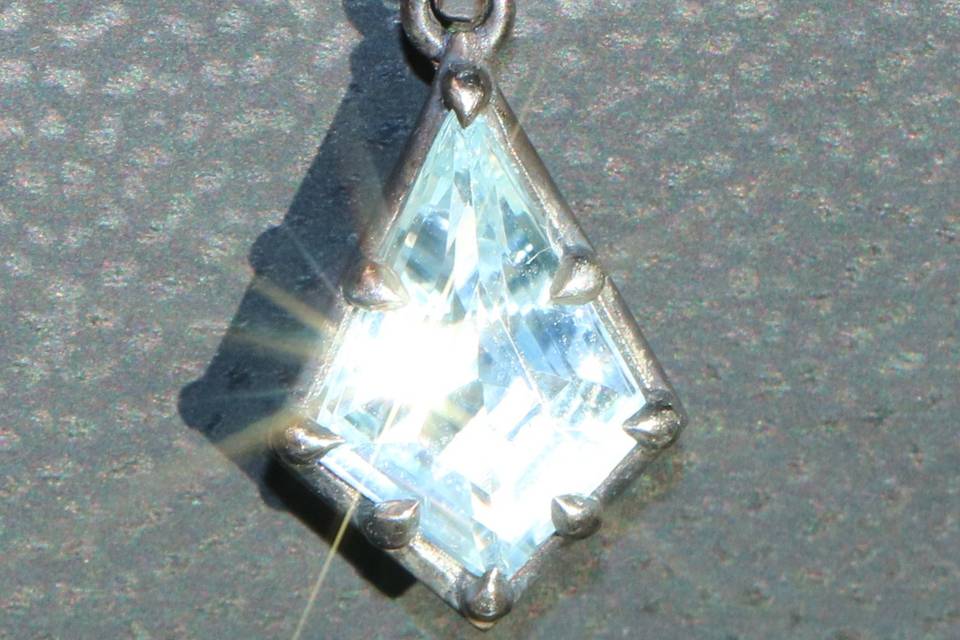 Custom Kite Silver Pendant