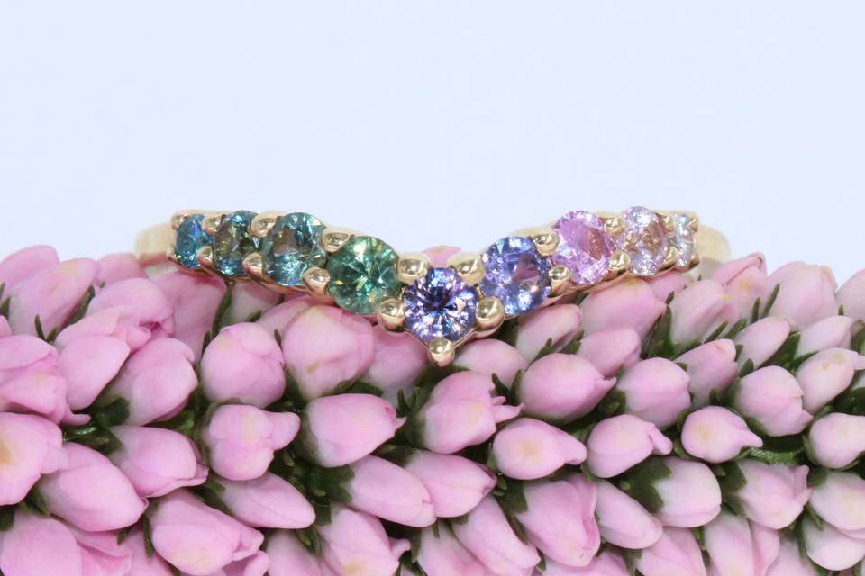 Flair Ombre Wedding Ring
