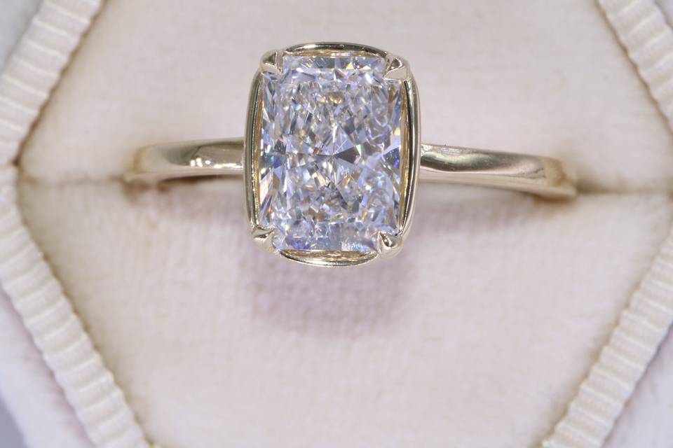 3 ct IGI Lab Diamond Solitaire