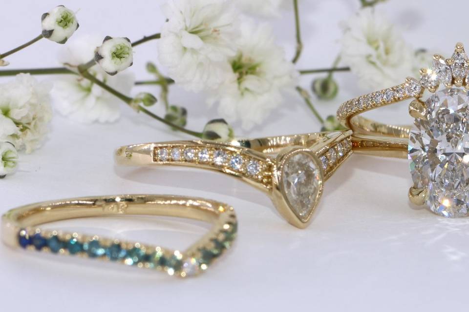 Custom Made Rings by Irina