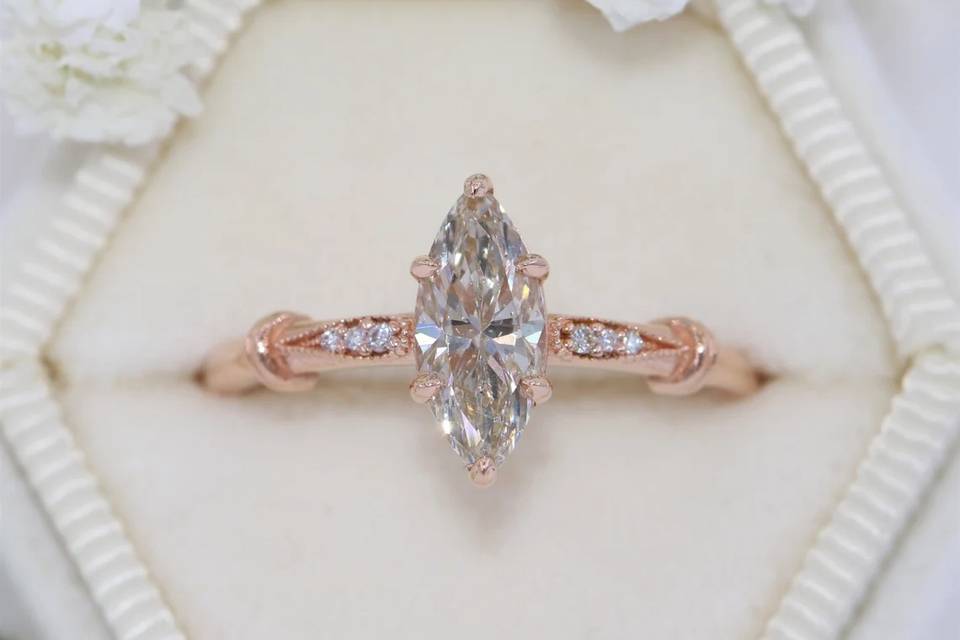 Marquise Diamond Ring