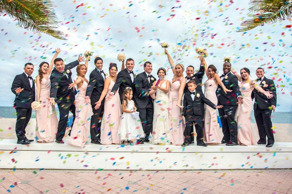 Suzanne Delawar Bridal Party