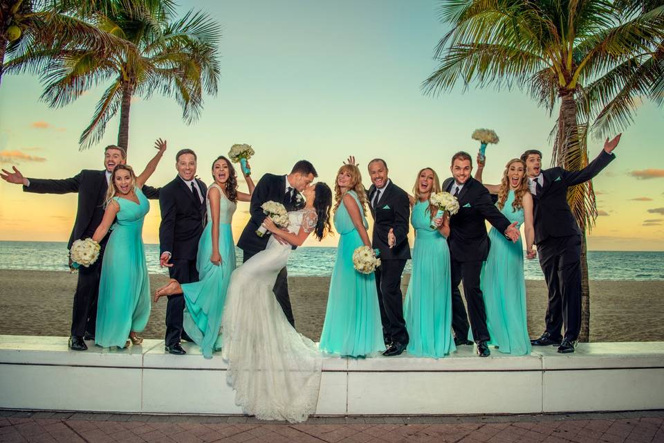 Suzanne Delawar Bridal Party