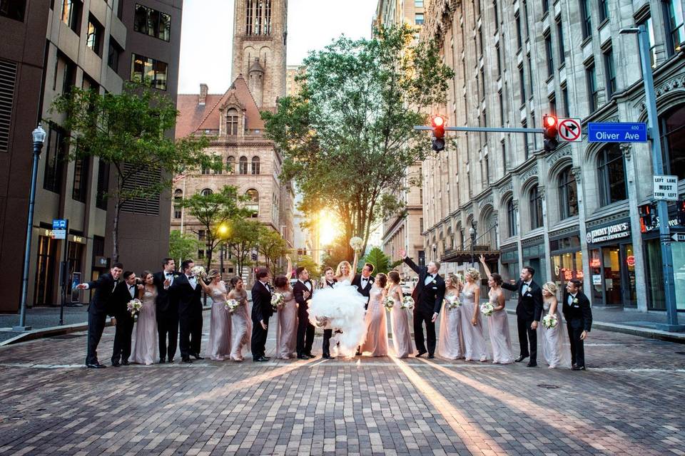 Suzanne Delawar Bridal Party