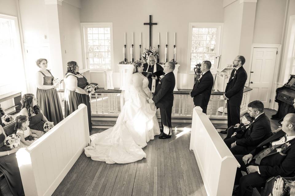 Church wedding