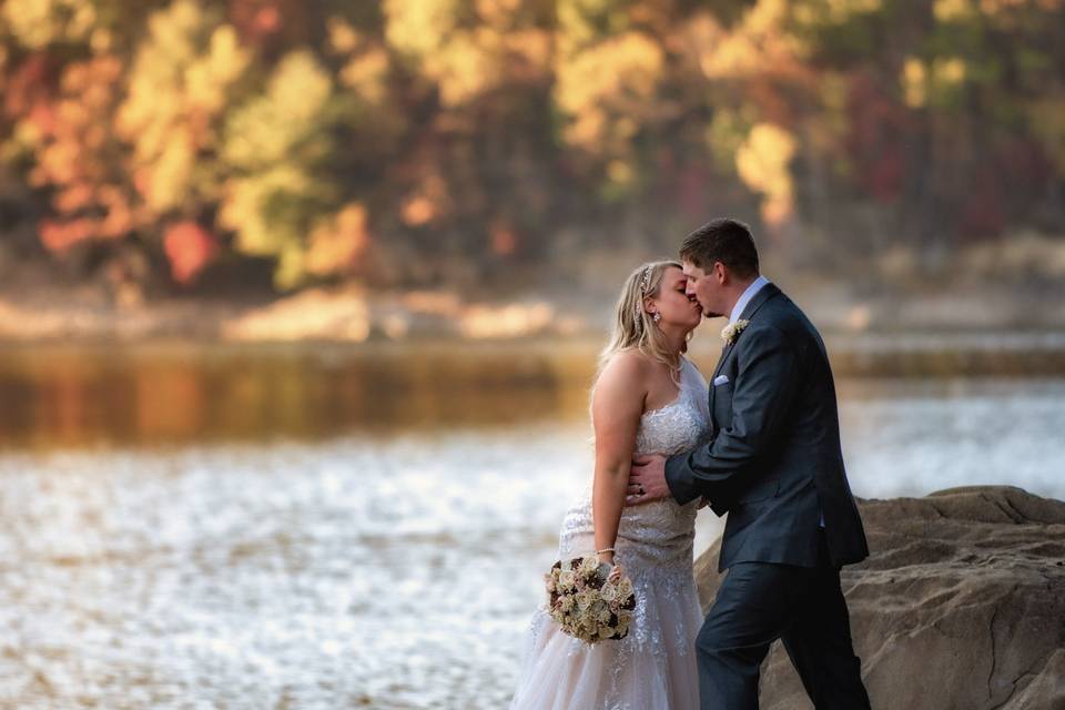 Lake Nantahala, autumn