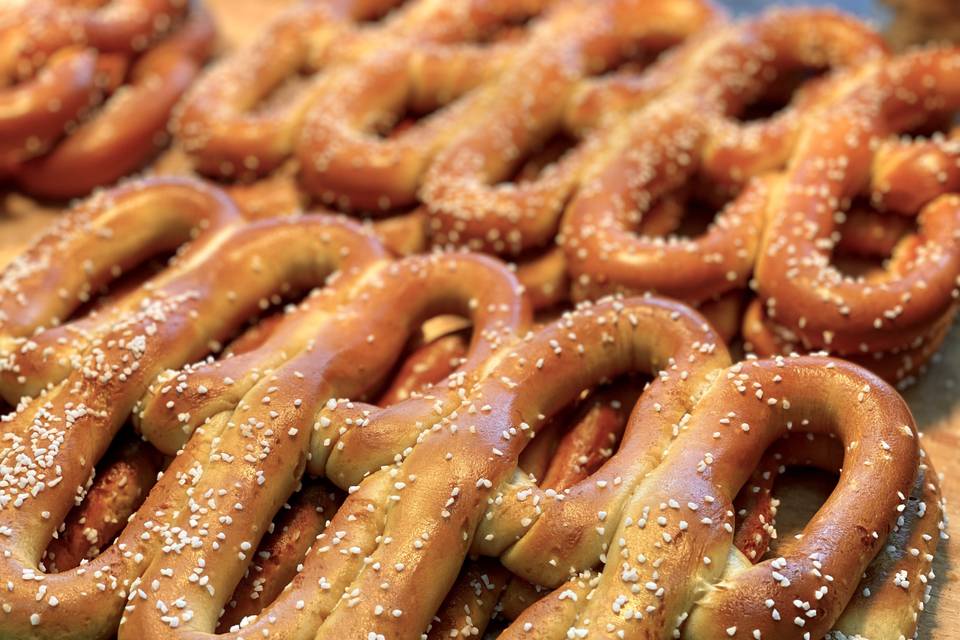 Philly style pretzels