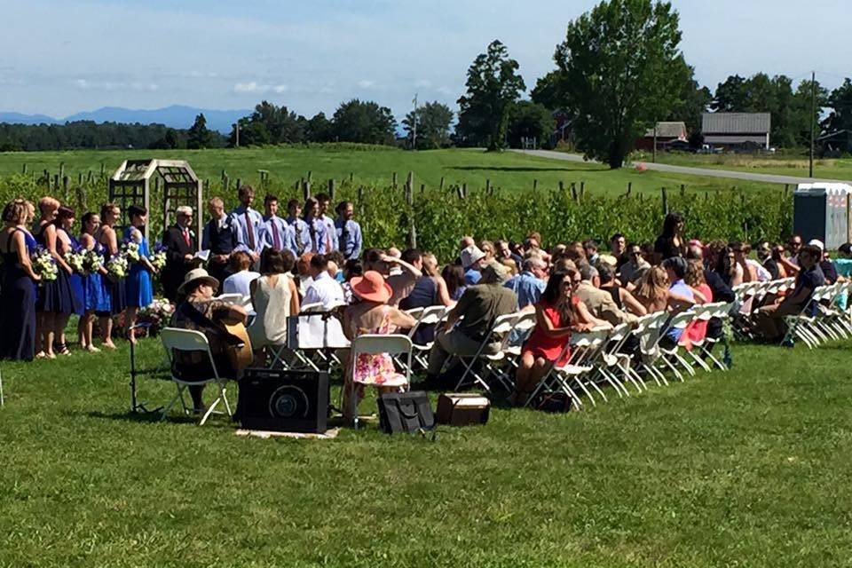 Wedding ceremony